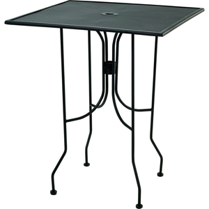 PREMIER HOSPITALITY FURNITURE 36" SQUARE BAR HEIGHT TABLE BLACK WITH BUTTERFLY LEGS by Phoenix Office Furn.