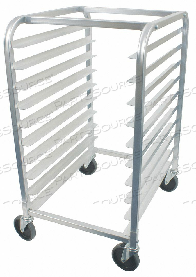 PAN RACK ALUMINUM 10-SLOT 38IN. H by Crestware PAN RACK ALUMINUM 10-SLOT 38IN. H by Crestware