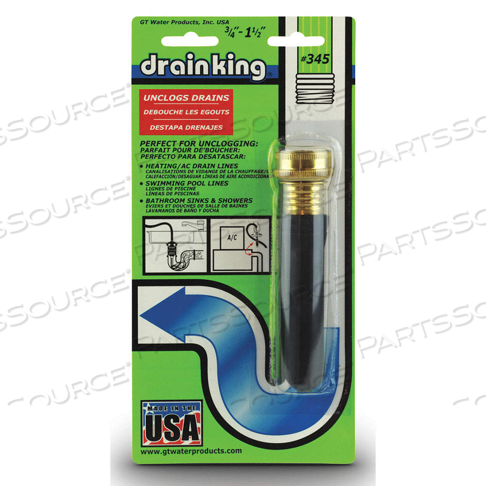 DRAIN OPENER 3/4 TO 1-1/2 SIZE by Drain King