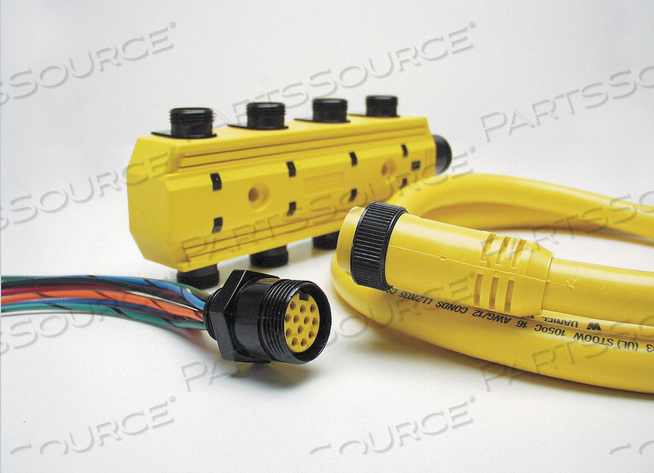 CORDSET 7 PIN RECEPTACLE FEMALE by Brad Harrison