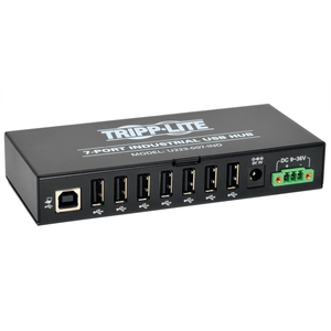 MOUNTABLE INDUSTRIAL RUGGED 7 PORT USB HUB HI-SPEED METAL ESD by Tripp Lite MOUNTABLE INDUSTRIAL RUGGED 7 PORT USB HUB HI-SPEED METAL ESD by Tripp Lite