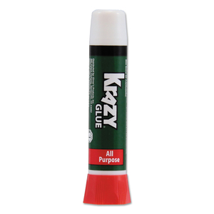 ALL PURPOSE KRAZY GLUE, 0.07 OZ, DRIES CLEAR, 2/PACK by Krazy Glue