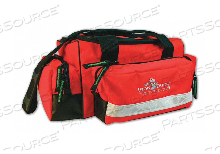 TRAUMA BAG ORANGE 19 L 14-1/2 W by Iron Duck TRAUMA BAG ORANGE 19 L 14-1/2 W by Iron Duck