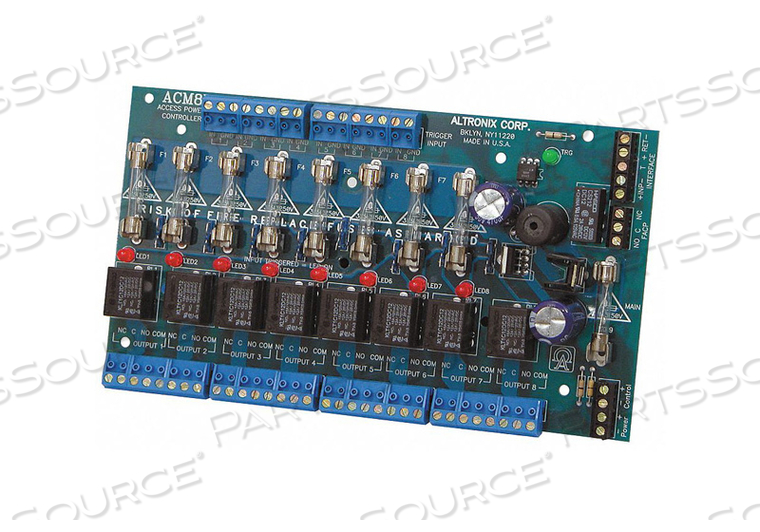 ACCESS POWER CONTROLLER 8 FUSED TRIGGER by Altronix Corporation