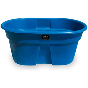 STOCK TANK 100 GALLONS, 52"L X 30-3/4"W X 23"H, GRAY by High Country Plastics