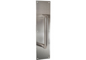 DOOR PULL PLATE 3.5X12 W/ 10 CTC PULL by Healthy Hardware