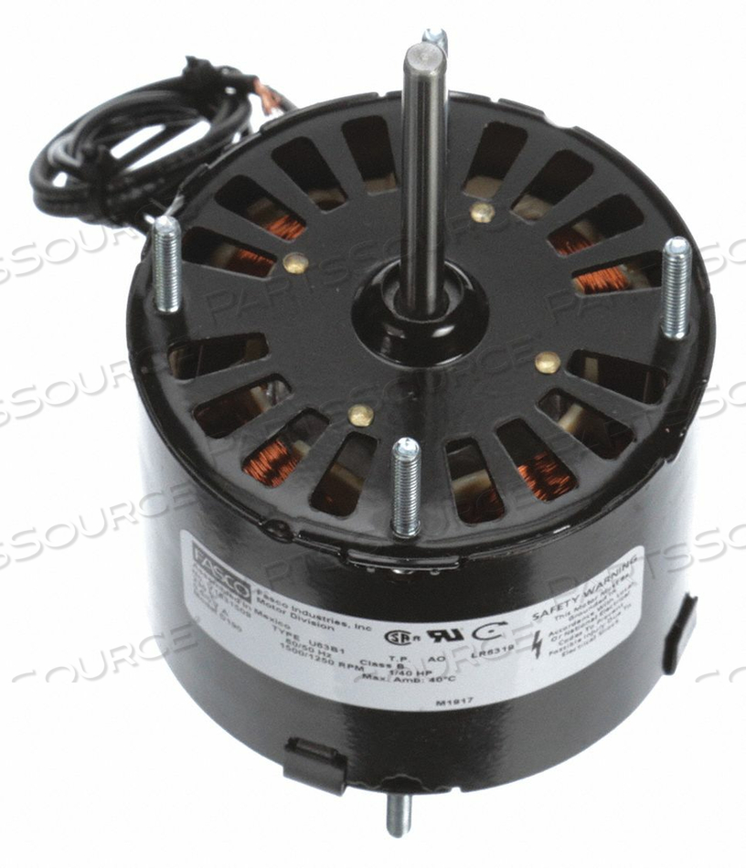 HVAC 3.3 IN MOTOR 1/40 HP 230V CW by Fasco