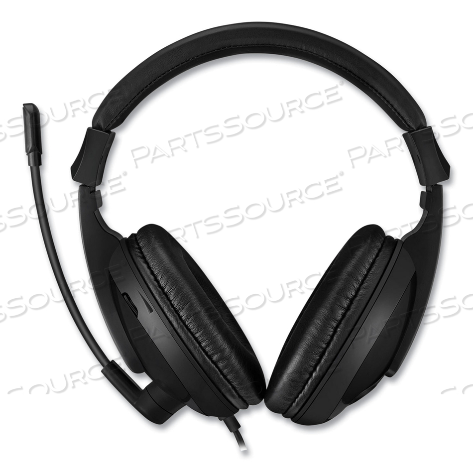 XTREAM H5U BINAURAL OVER THE HEAD HEADSET WITH MICROPHONE, BLACK 