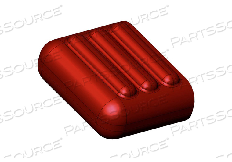 VINYL BRAKE LEVER CAP - RED by Winco Mfg., LLC