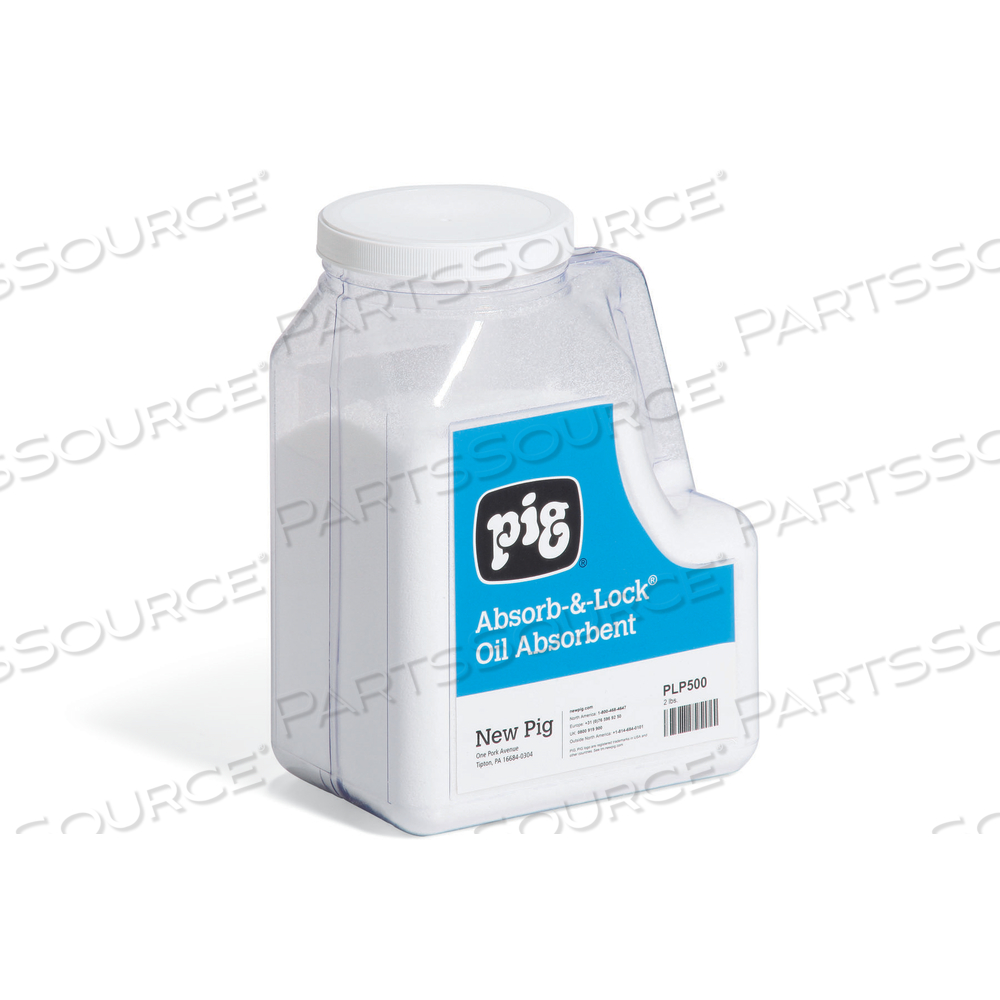 PIG OIL SOLIDIFYING ABSORBENT POWDER by New Pig Corporation