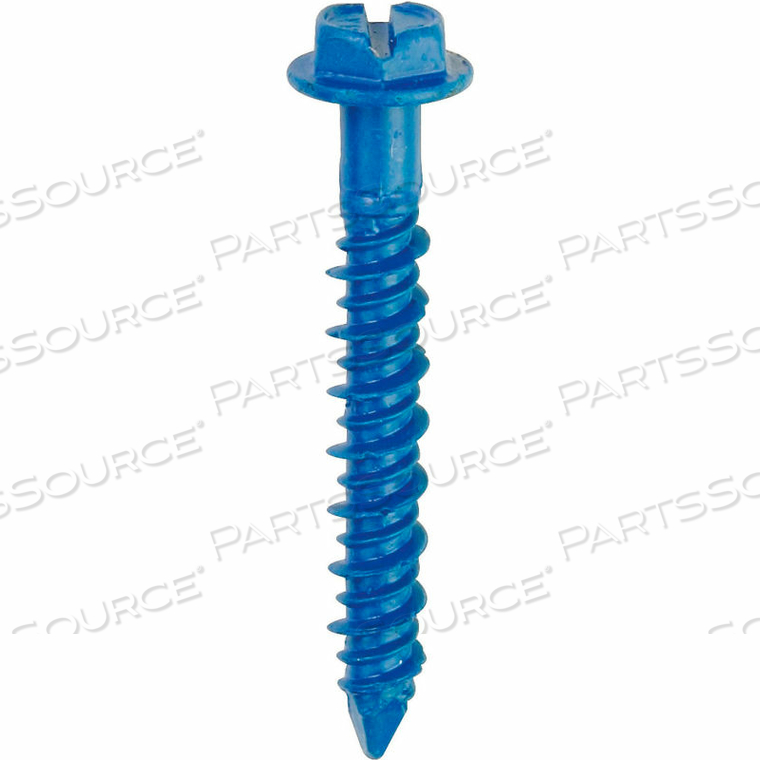 TAPCON - 3/16" X 1-1/4" CONCRETE ANCHOR - HEX HEAD - MADE IN USA - PKG OF 75 by ITW