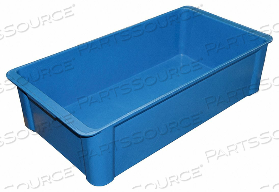 H3428 STACK CONTAINER 23-3/5X12X6 BLUE by Molded Fiberglass H3428 STACK CONTAINER 23-3/5X12X6 BLUE by Molded Fiberglass