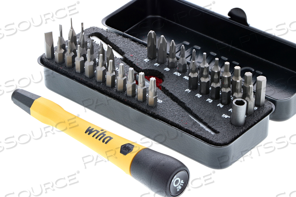 39 PIECE ESD SAFE GO BOX MICROBITS SET by Wiha Tools