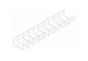 WIRE MESH CABLE TRAY 8X4IN 10 FT by Cablofil