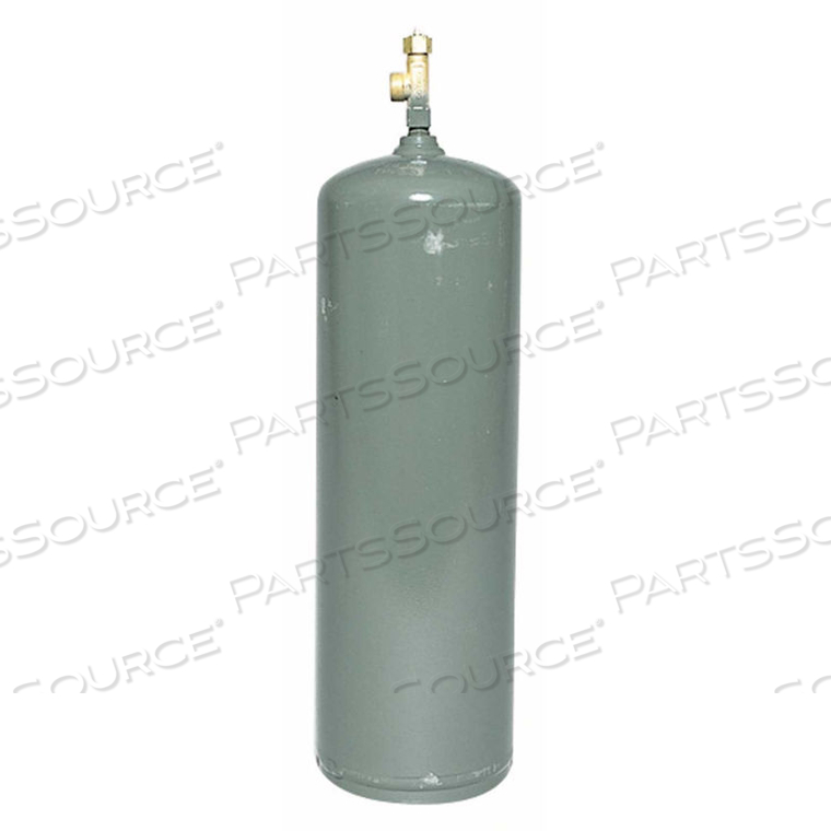 TURBOTORCH AC-B ACETYLENE TANK, 40 CUBIC FEET, CYLINDER, GRAY, CGA-520, 6.5"DIA, EMPTY 