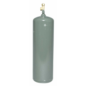 TURBOTORCH AC-B ACETYLENE TANK, 40 CUBIC FEET, CYLINDER, GRAY, CGA-520, 6.5"DIA, EMPTY by TurboTorch