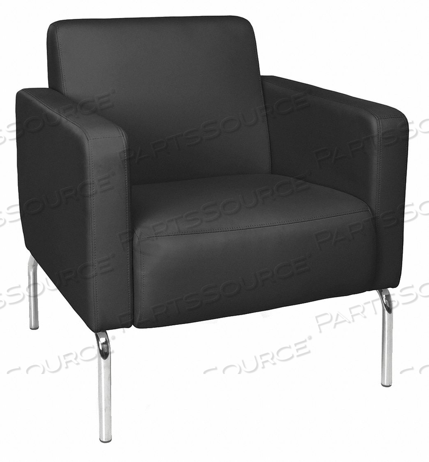 LOUNGE CHAIR 28 IN W BLACK 