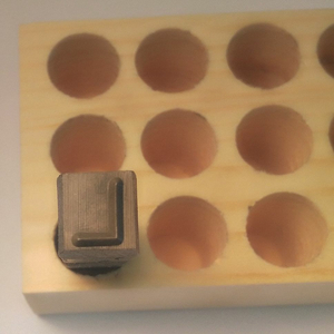 HAND STAMP 2-5/8 SHANK L STEEL by Young Bros. Stamp Works, Inc. HAND STAMP 2-5/8 SHANK L STEEL by Young Bros. Stamp Works, Inc.