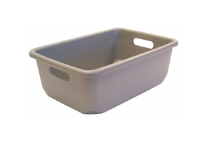 NESTING CONVEYOR BIN 12 1/2 IN W GRAY by New England Plastics