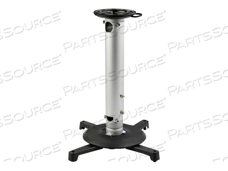 UNIVERSAL CEILING PROJECTOR MOUNT, HEAVY DUTY HEIGHT ADJUSTABLE/EXTENDABLE POLE MOUNT 5"-22.7" FROM CEILING, 33LB (15KG), TILT/ROTATE, HANGI by StarTech.com Ltd.