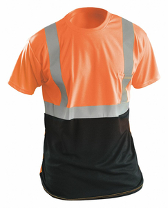 SHORT SLEEVE T-SHIRT 5XL ANSI CLASS 2 by Occunomix
