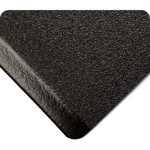 WEARWELL SUBSTANCE PEBBLE ANTI FATIGUE MAT 1/2" THICK 3' X 5' BLACK by Tennesee Mat Co