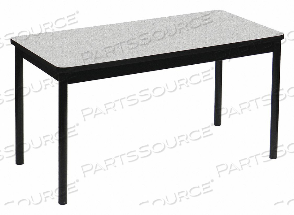 SCIENCE LAB TABLE - LAMINATE TOP - 30"W X 60"L X 36"H - GRAY GRANITE by Correll SCIENCE LAB TABLE - LAMINATE TOP - 30"W X 60"L X 36"H - GRAY GRANITE by Correll
