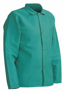 WELDERS JACKET 30IN PROBAN GRN M by Guard Line