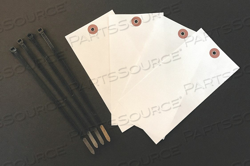 BLANK SHIPPING TAG TYVEK COLORED PK100 by Quality Resource Group