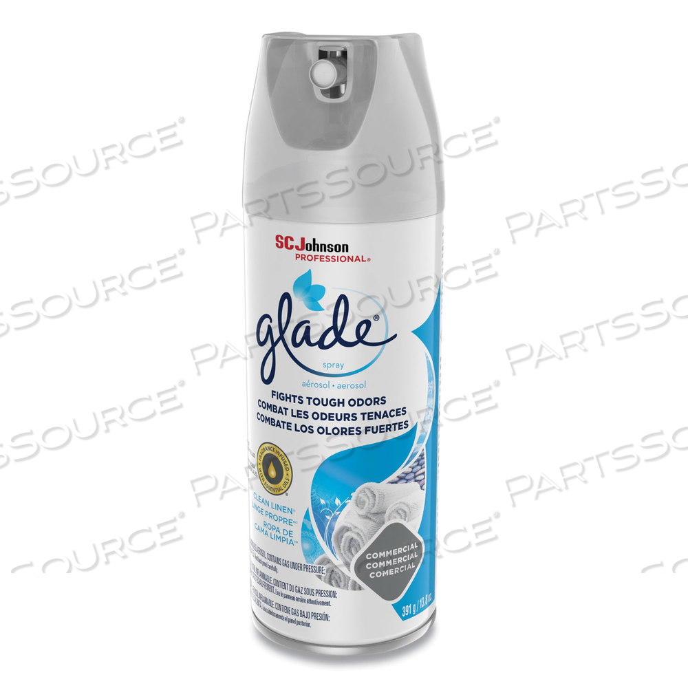 AIR FRESHENER, CLEAN LINEN, 13.8 OZ 