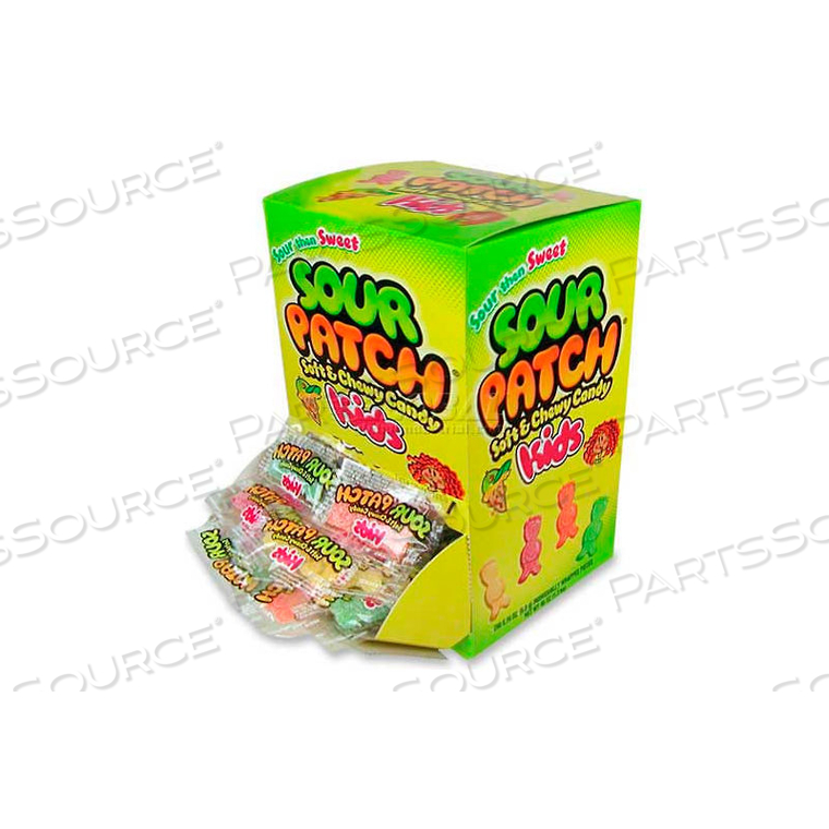 SOUR PATCH KIDS CHEWY CANDY, ASSORTED FLAVORS, 24 OZ., 240/BOX by Cadbury Adams USA