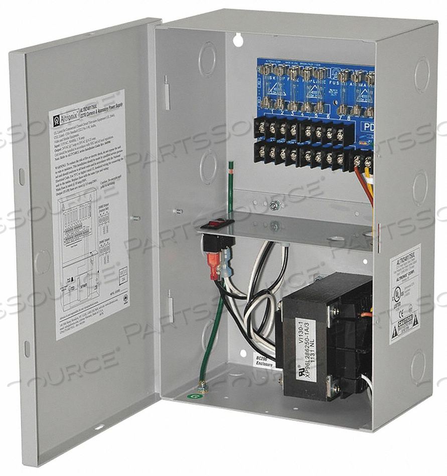POWER SUPPLY 8PTC 24VAC @ 7A by Altronix Corporation