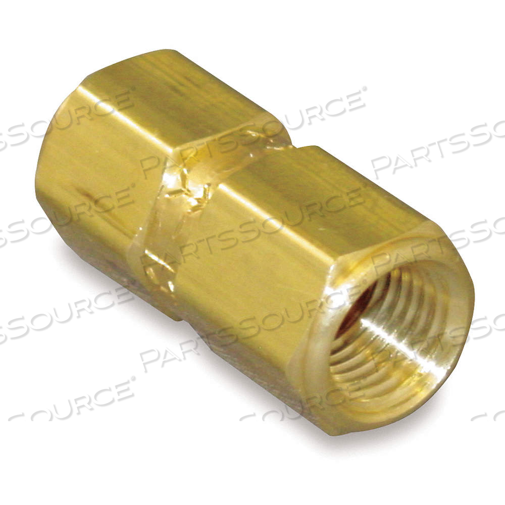 POPPET SPRING CHECK VALVE, POPPET, INLINE VALVE BODY, 1/4 IN PIPE SIZE, FNPT X FNPT by Approved Vendor POPPET SPRING CHECK VALVE, POPPET, INLINE VALVE BODY, 1/4 IN PIPE SIZE, FNPT X FNPT by Approved Vendor