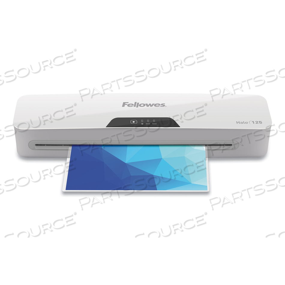 HALO LAMINATOR, TWO ROLLERS, 12.5" MAX DOCUMENT WIDTH, 5 MIL MAX DOCUMENT THICKNESS by Fellowes