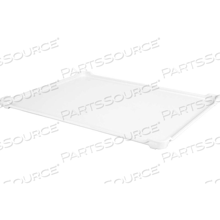 STACKING DRYING TRAY WITH DROP ENDS AND SIDES 30 1/8" X 24" X 1 3/8" WHITE by Molded Fiberglass