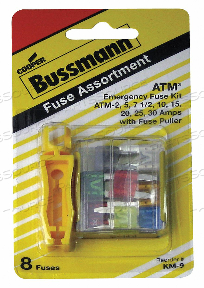 AUTOMOTIVE BLADE FUSE KIT 8 ATM PULLER by Cooper Bussmann