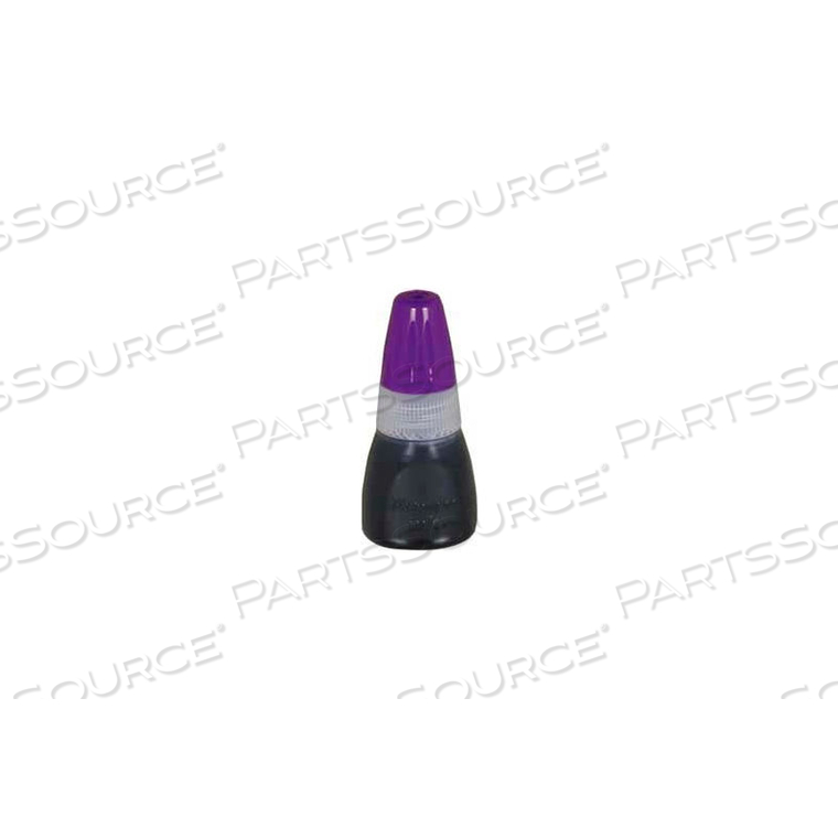 XSTAMPER REFILL INK, 0.34 FL. OZ. BOTTLE, PURPLE 