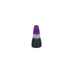 XSTAMPER REFILL INK, 0.34 FL. OZ. BOTTLE, PURPLE by Shachihata