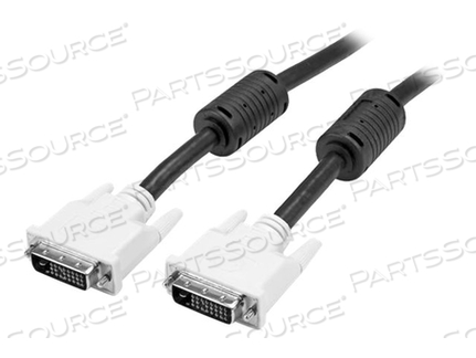 50 FT DVI-D DUAL LINK CABLE - M/M - DVI CABLE - DUAL LINK - DVI-D (M) TO DVI-D (M) - 50 FT - BLACK by StarTech.com Ltd. 50 FT DVI-D DUAL LINK CABLE - M/M - DVI CABLE - DUAL LINK - DVI-D (M) TO DVI-D (M) - 50 FT - BLACK by StarTech.com Ltd.