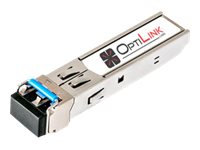 OPTILINK, SFP (MINI-GBIC) TRANSCEIVER MODULE (EQUIVALENT TO: EXTREME 10052), GIGE, 1000BASE-LX, LC SINGLE-MODE, UP TO 6.2 MILES, 1310 NM, TA by DISTINOW OPTILINK, SFP (MINI-GBIC) TRANSCEIVER MODULE (EQUIVALENT TO: EXTREME 10052), GIGE, 1000BASE-LX, LC SINGLE-MODE, UP TO 6.2 MILES, 1310 NM, TA by DISTINOW