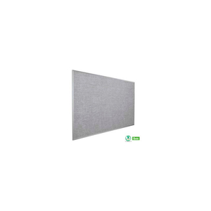 VIN-TAK TACKBOARD WITH ALUMINUM TRIM 96"W X 48"H, GRAY by Balt