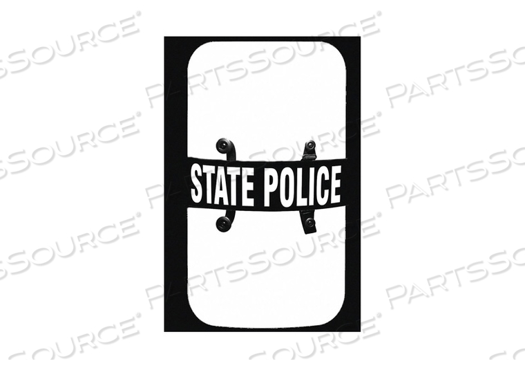 STATE POLICE RIOT SHIELD CLEAR by Paulson International