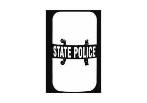 STATE POLICE RIOT SHIELD CLEAR by Paulson International