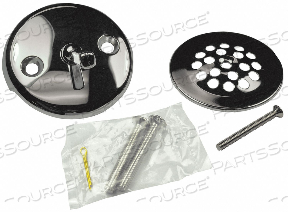 BATHTUB TRIP LEVER FINISH KIT SS by AB&A BATHTUB TRIP LEVER FINISH KIT SS by AB&A