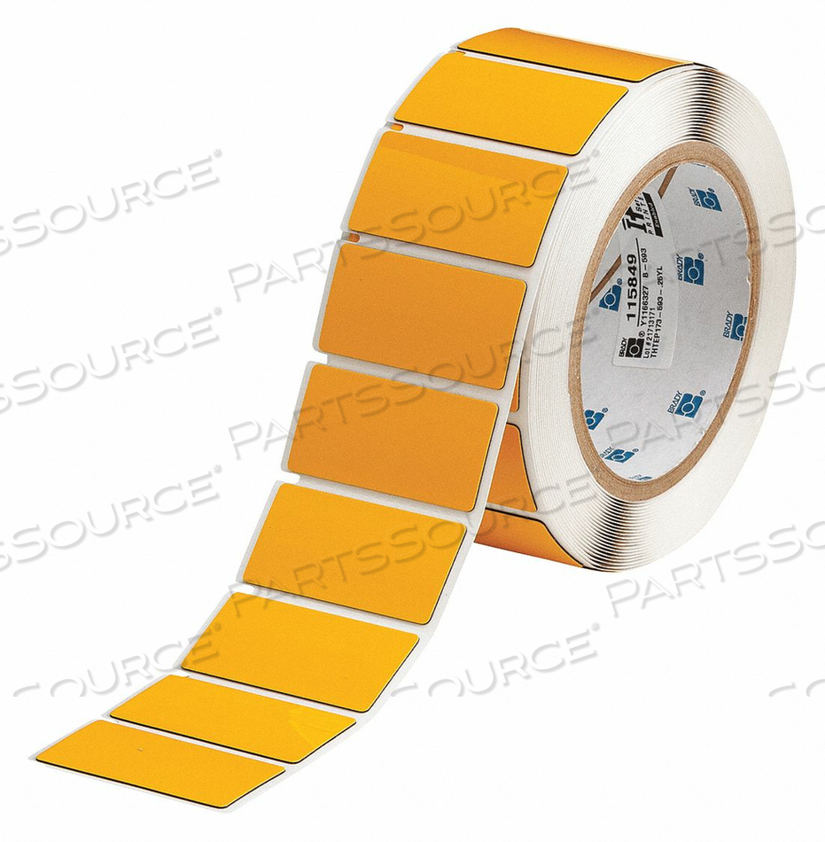 THERM TRANSFER LABEL POLY 1X2 by Brady Americas