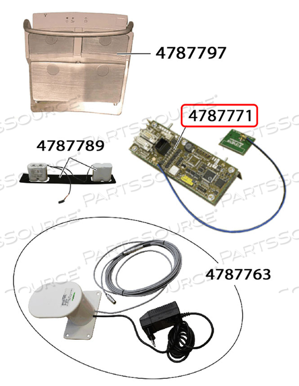 RECEIVER, WIRELESS XRAYFSW RECEIVER, WIRELESS XRAYFSW