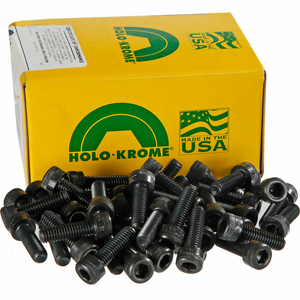 1/4-20 X 1-1/2" SOCKET CAP SCREW - STEEL - BLACK OXIDE - UNC - PKG OF 100 - USA - HOLO-KROME by Holo - Krome