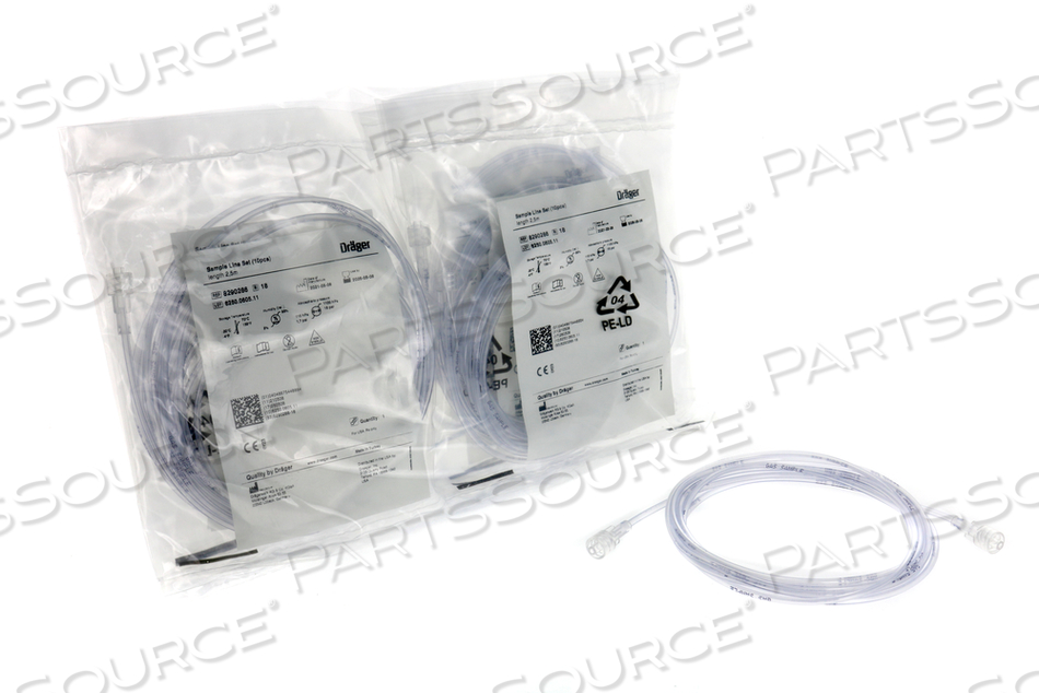 CO2, SAMPLE LINE SET by Draeger Inc.