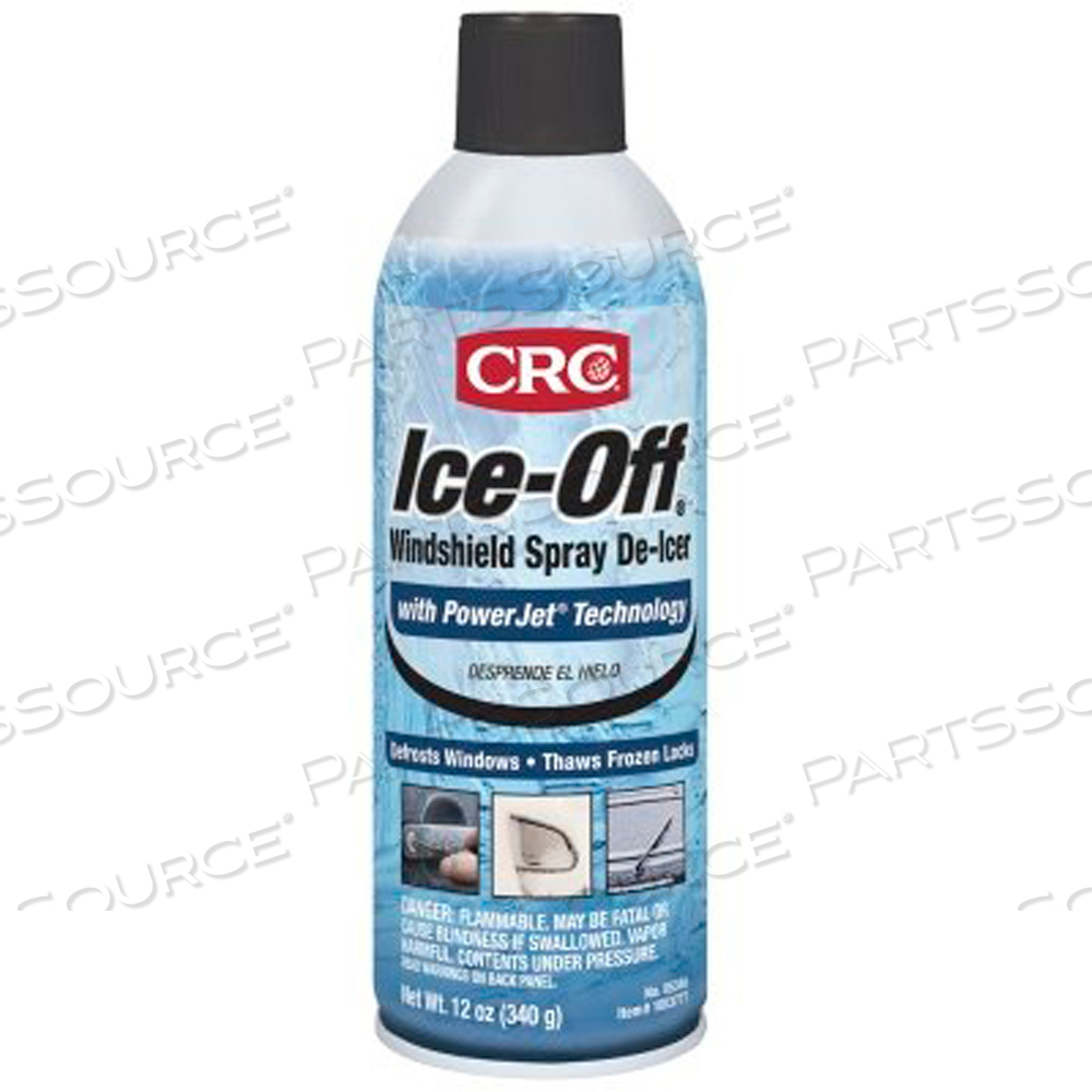 05346 CRC® ICE-OFF® WINDSHIELD SPRAY DE-ICER, 12OZ by CRC Industries