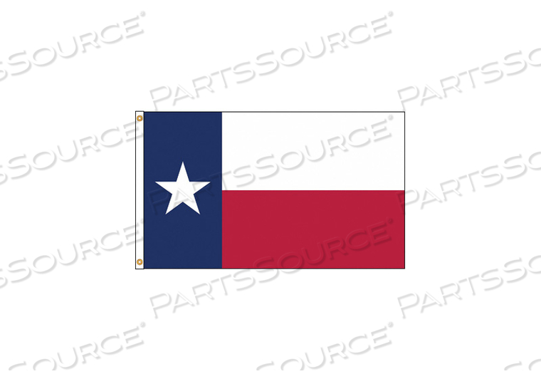 D3772 TEXAS FLAG 5X8 FT NYLON by Annin Flagmakers